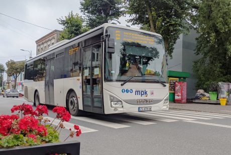 Autobus zduńskowlskiego Miejskiego Przedsiębiorstwa Komunikacji