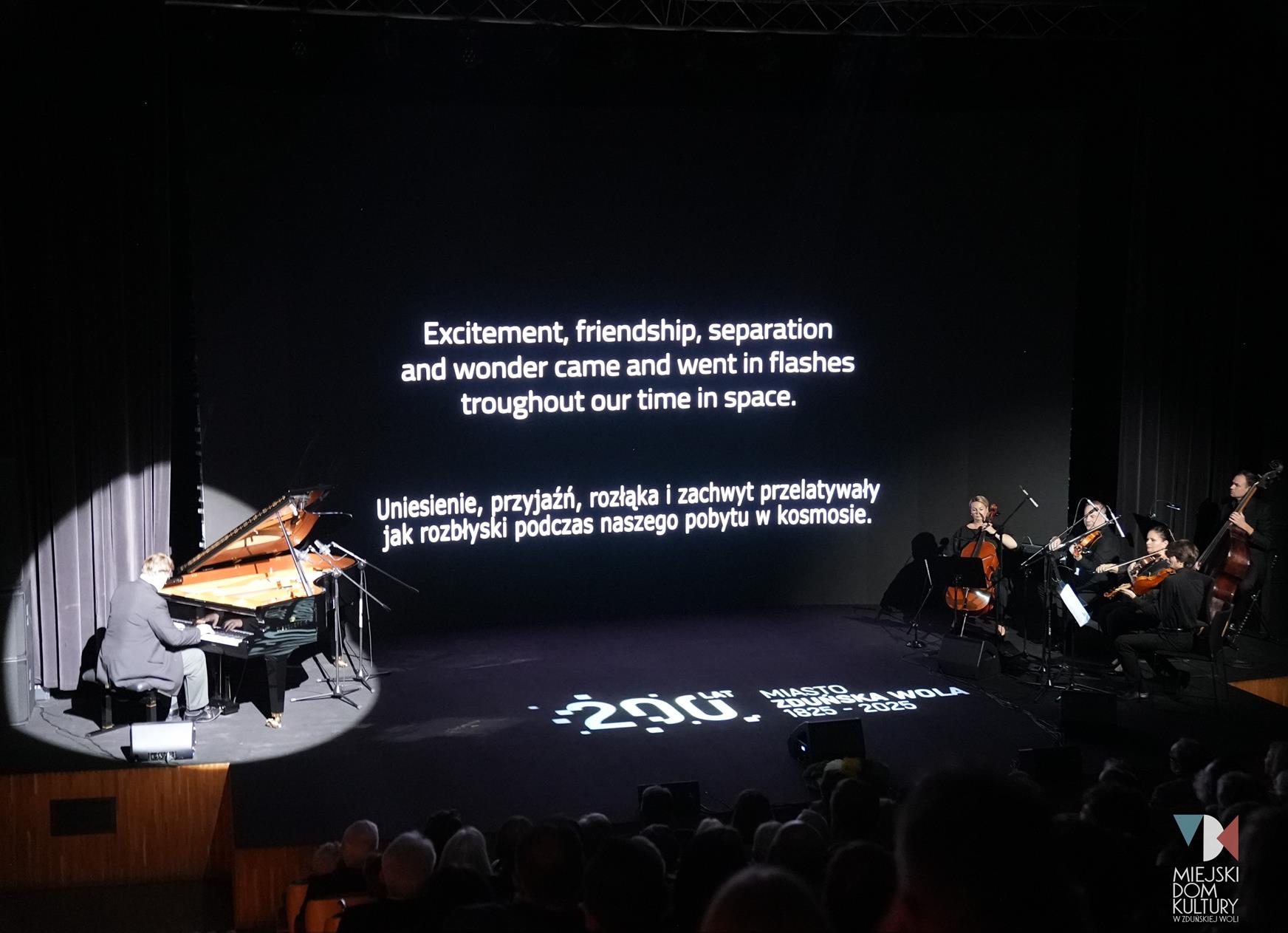 Kosmiczny koncert na urodziny miasta